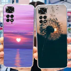 For Xiaomi Redmi Note 11 Pro 4G Phone Case Fashion Soft SIlicone TPU Back Cover For Redmi Note 11 11S 4G Note11 11Pro Global