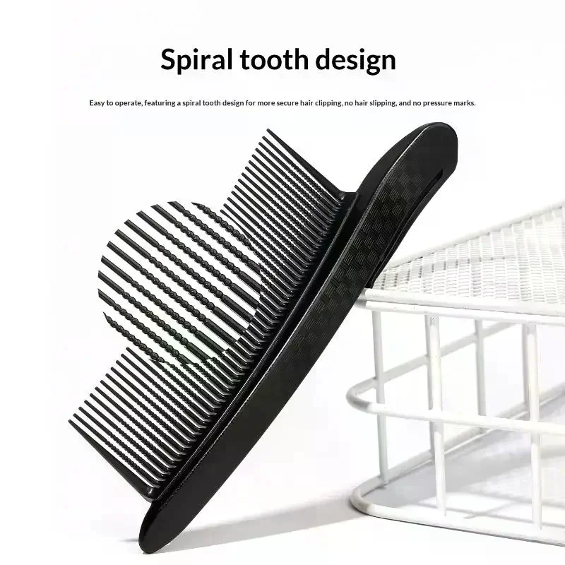 1 Pcs Salon Hair Clips Comb Wide Teeth Hairdressing Cutting Dying Hair Layering Clip Styling Clips Professional Barber Shop