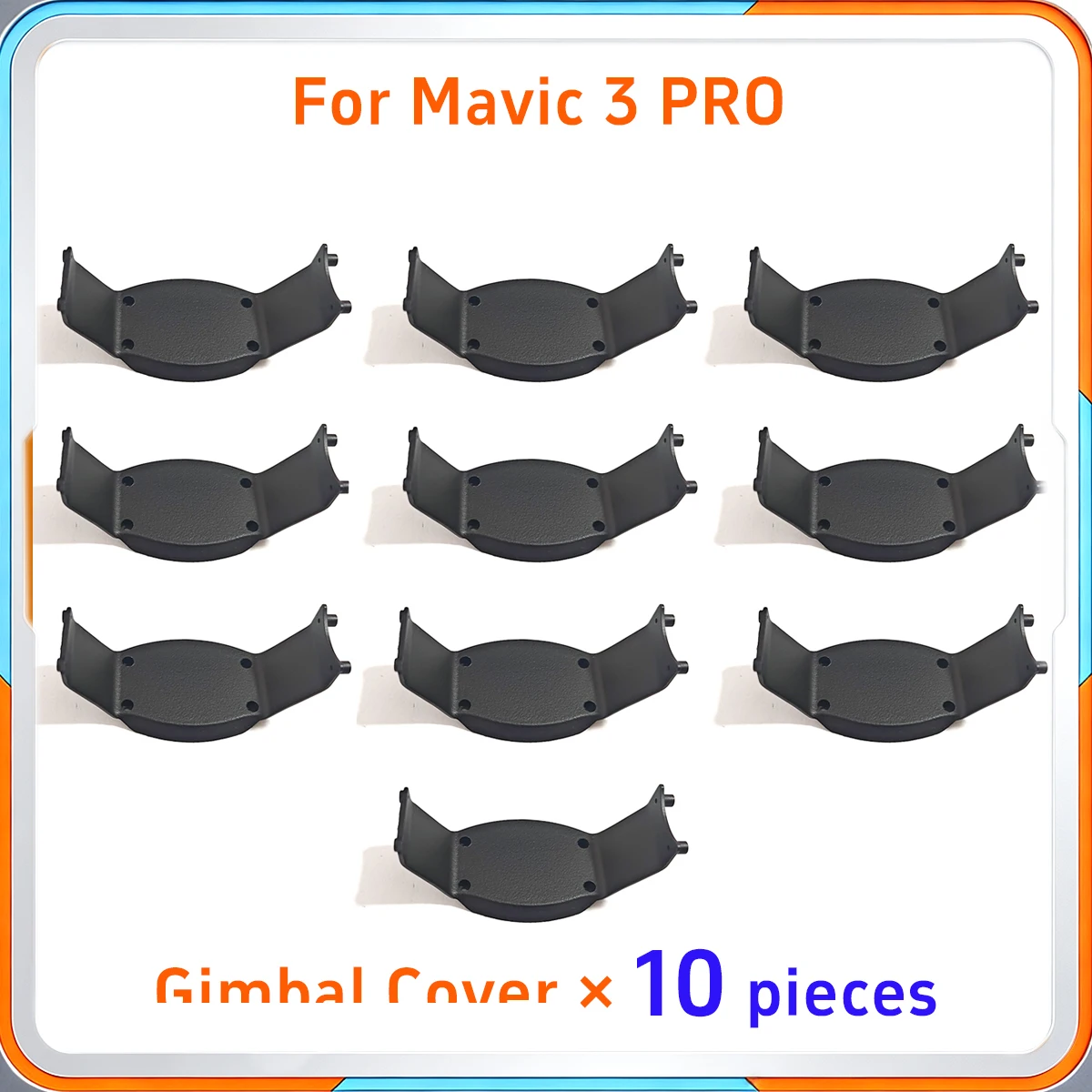 Original Mavic 3 Pro gimbal camera yaw, pitch, and roll mount cover plate, plastic patch