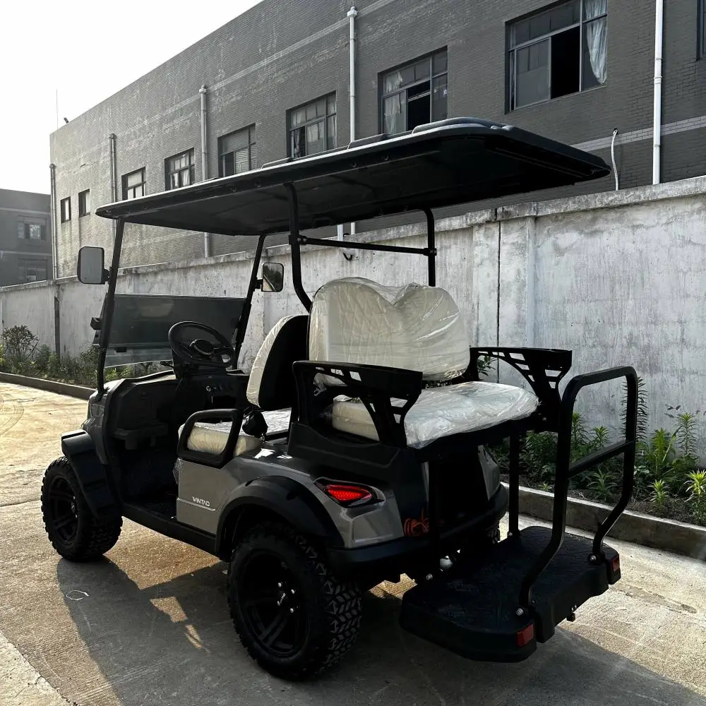 Commercio all'ingrosso ODM/OEM nuovo 2 posti 4 posti Club pannelli solari Golf Car 72V batteria al litio Golf Cart