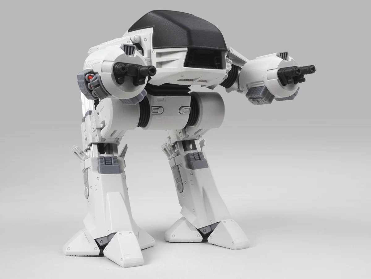 โมเดลหุ่นยนต์โรโบคอป ED-209 ขอ - Model Kit Robocop บทวิจารณ์และราคา