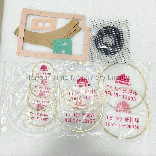 Para Shantui Bulldozer SD16 Kit de sello de caja de cambios TY160 07018-12605 16Y-15-00050 07018-12455 16Y-15-00069 16Y-15-00017 16Y-15-00079