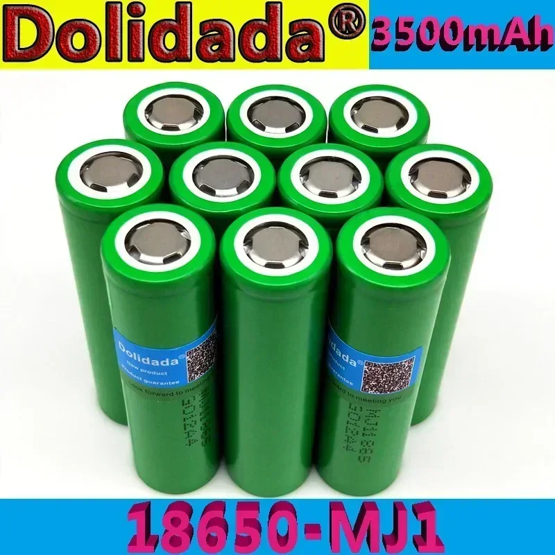 

100% Original MJ1 3.7 V 3500 Mah 18650 Lithium Rechargeable Battery for Flashlight Batteries