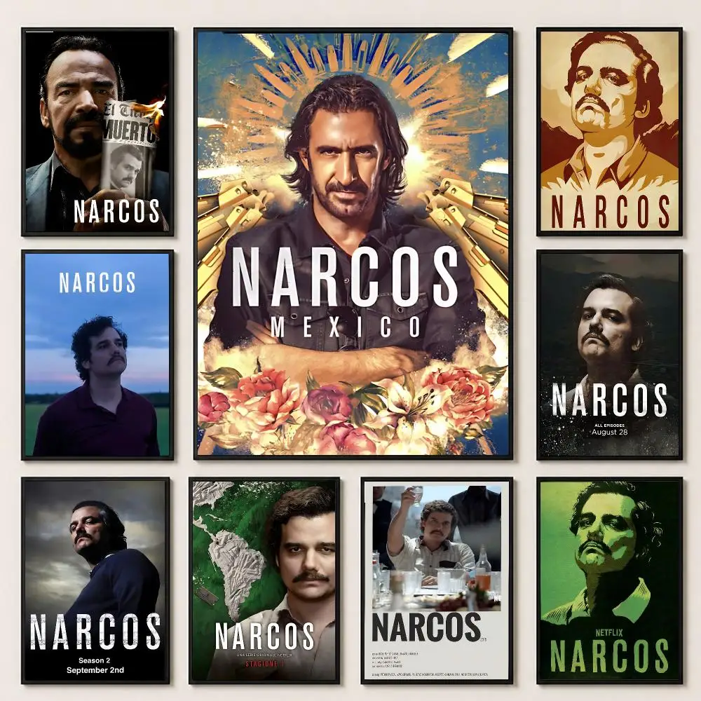 series Narcos Poster Poster HD Printing Premium Style for Home Decor for Bedrooms Hallways Cafes Gift