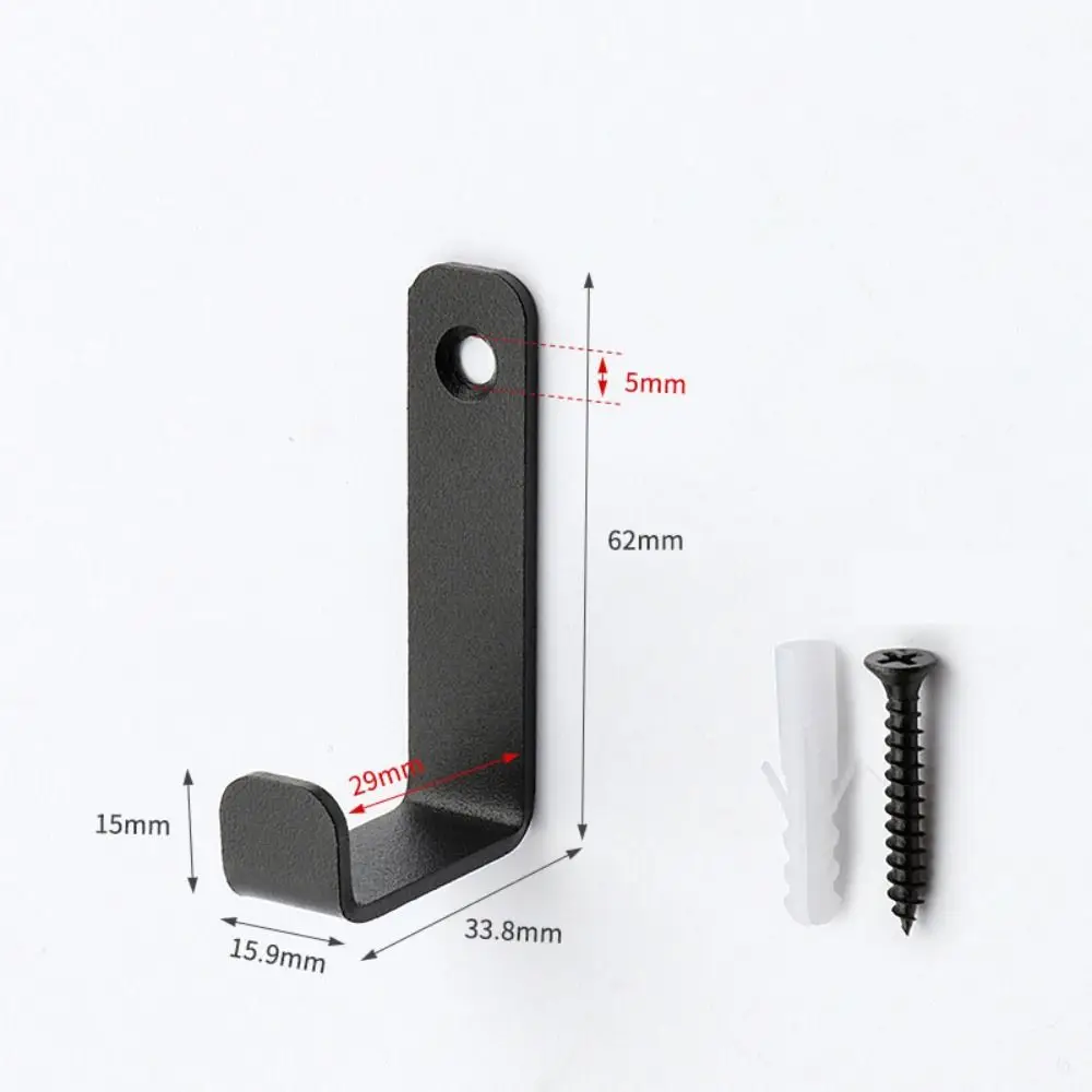 Strong Bearing Capacity Wall Coat and Hat Hook Anticorrosion Rust-resistant Wall Storage Hook Cold Rolled Steel High Hardness