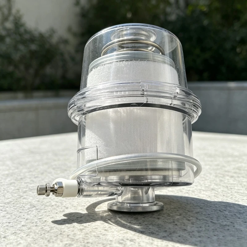 Vacuum Pump Oil Mist Filter KF25 Interface Fume Separator Exhaust Filter Industrial Vacuum Pump Accessory Oil Mist Eliminator