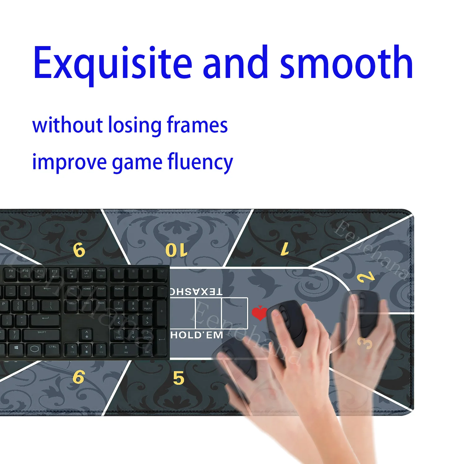 لوحة ماوس تكساس هولدم بوكر المطاط نونسليب الألعاب XXL 400x900 مللي متر HD الطباعة لوحة الماوس الاوفرلوك الترفيه مجلس لعبة مكتب حصيرة