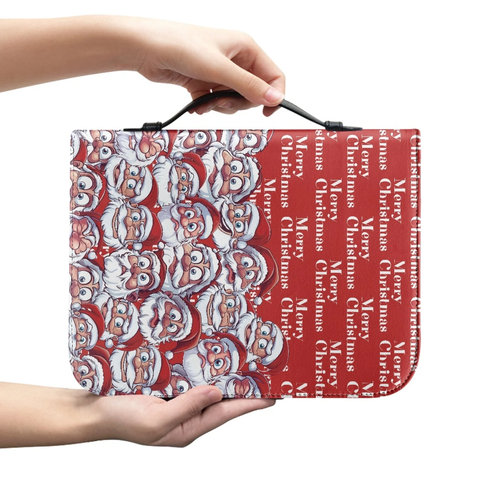PENSTROLL Santa Claus Zipper Bible Case for Women Waterproof Bible Hand Bag 2026 Collection