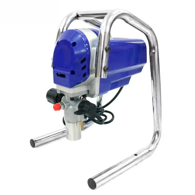 

High-efficiency electric airless paint sprayer 750 watts extended rod brushless motor power spray gun