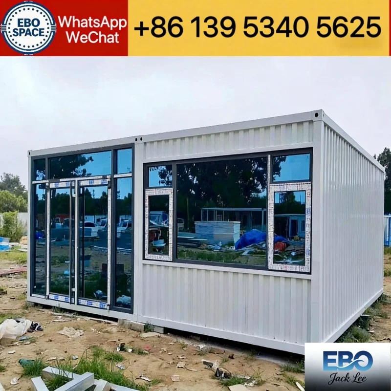 Expandable Container House Modular Assembly Fast Install Easy Transport for Overseas Construction Projects