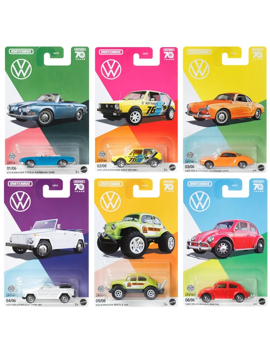 Hot Wheels Car Model  Hff78  Hw Matchbox 70th Anniversary Limited Boxed Alloy Car Model Wind And Fire Wheels Toy Gift For Boys