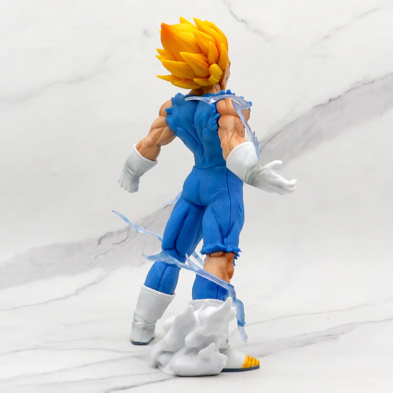 Фигурка Dragon Ball Z Vegeta, 27 см, экшн-модель из ПВХ, коллекция игрушек GK, самодетонационная версия Majin, аниме, подарок ручной работы
