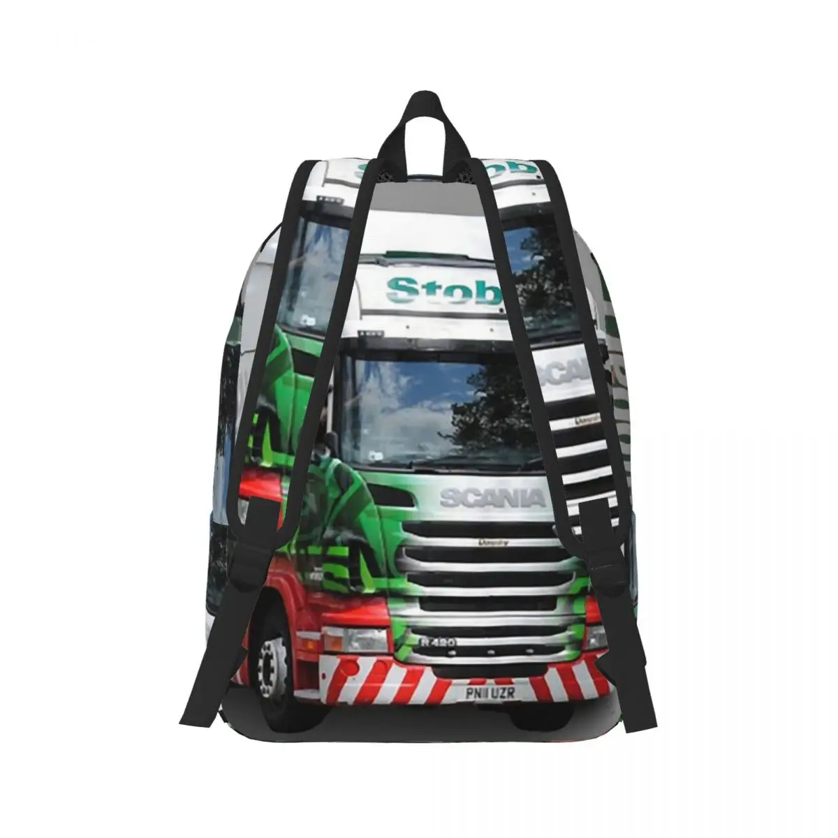 Eddie Stobart Truck Backpack Student Boys Girls BookBag Children School Bag Laptop Shoulder Bags for Men Women
