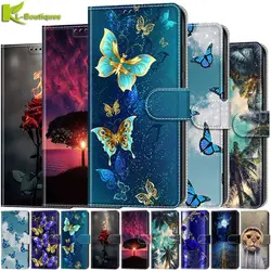 For Alcatel 1S 2020 5028Y Case Magnetic Flip Leather Phone Case for Alcatel 1S 2020 5028D 5028A Painted Wallet Card Book Cover