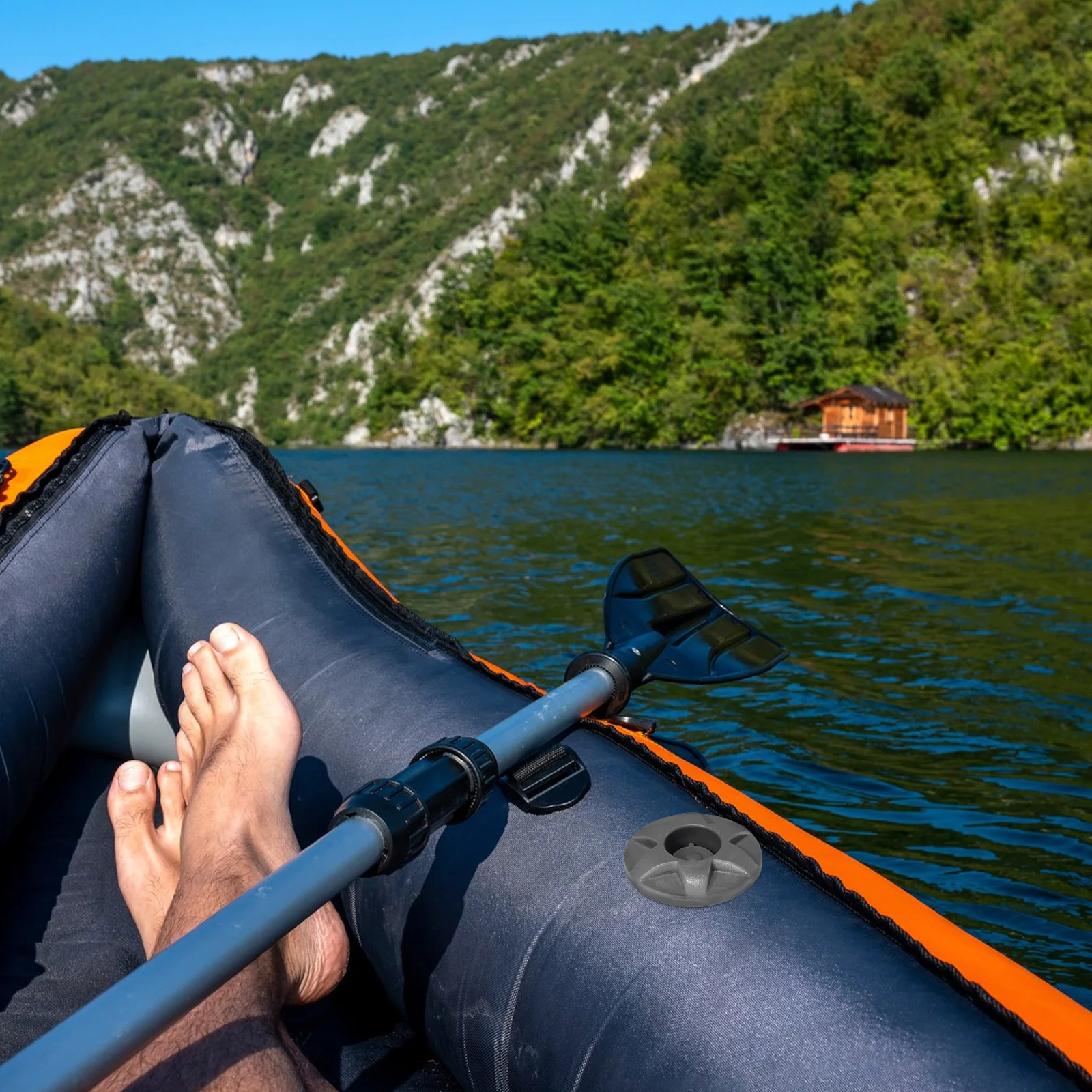 

Inflatable Boat Valve Air Adapter Screw Cap Leakproof Safety Plug for Kayak Dinghy Canoe Fishing Boat Inflation Nozzle