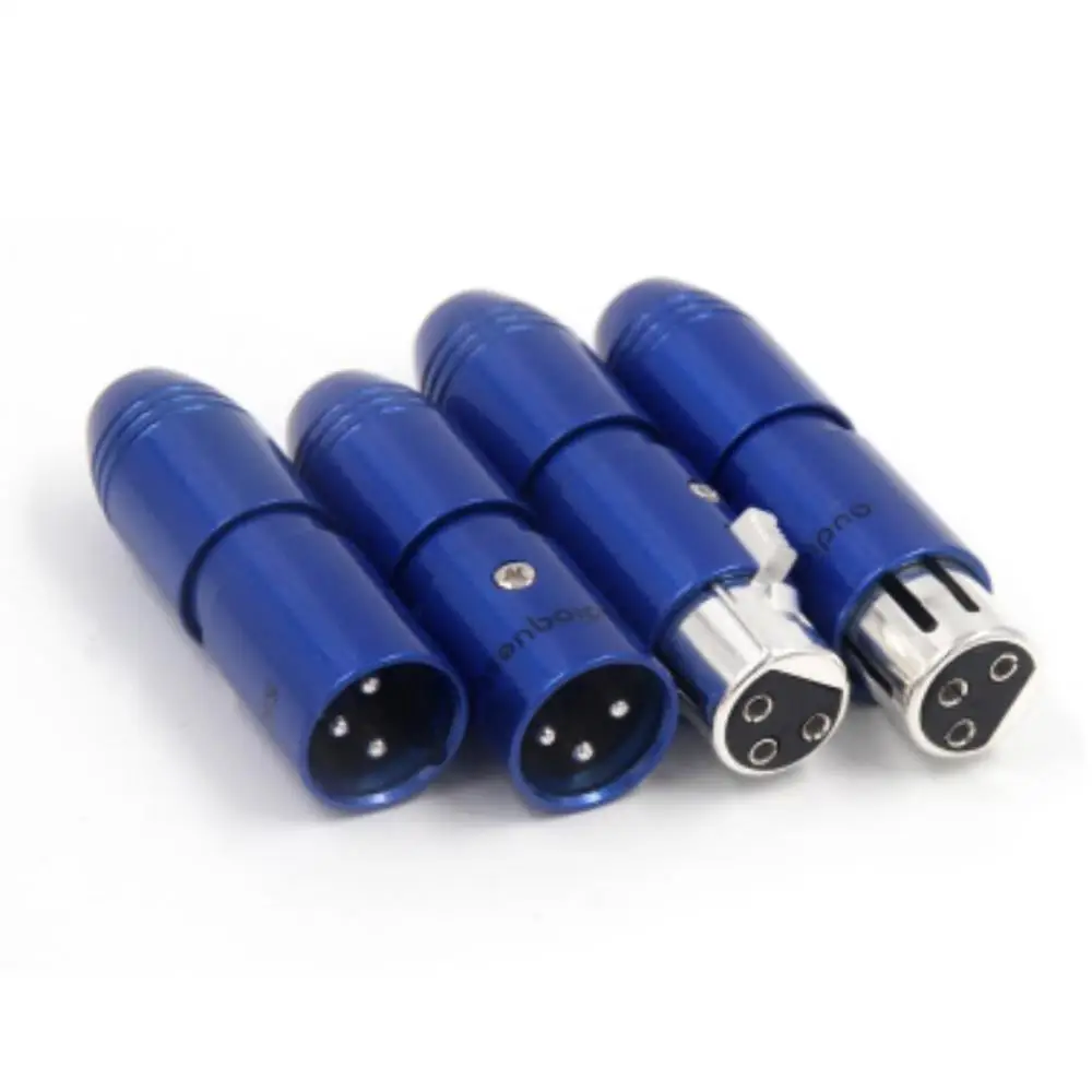 

4pcs 3 Pin XLR Male Female Microphone Audio Wire Cable Connector Solder XLR Plug Jack Audio Socket Mic Adapter