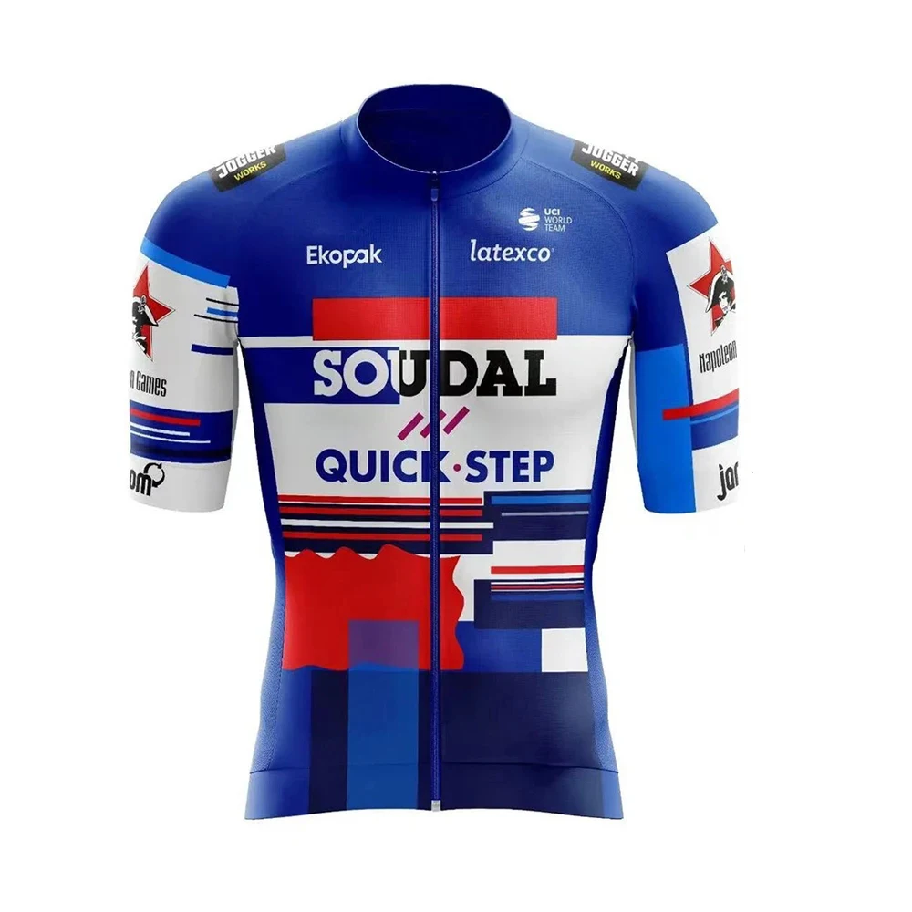 Men Cycling Jersey 2024 New Top Quality Cycling Racing Bike Shirts Cycling Clothes Maillot Summer MTB Ropa Ciclismo Uniform Kit