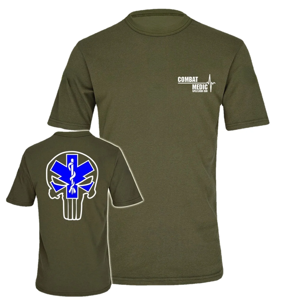 

SpezlKrH EGB Combat Medic Bundeswehr Military Surgeon T-Shirt. Summer Cotton Short Sleeve O-Neck Mens T Shirt New S-3XL