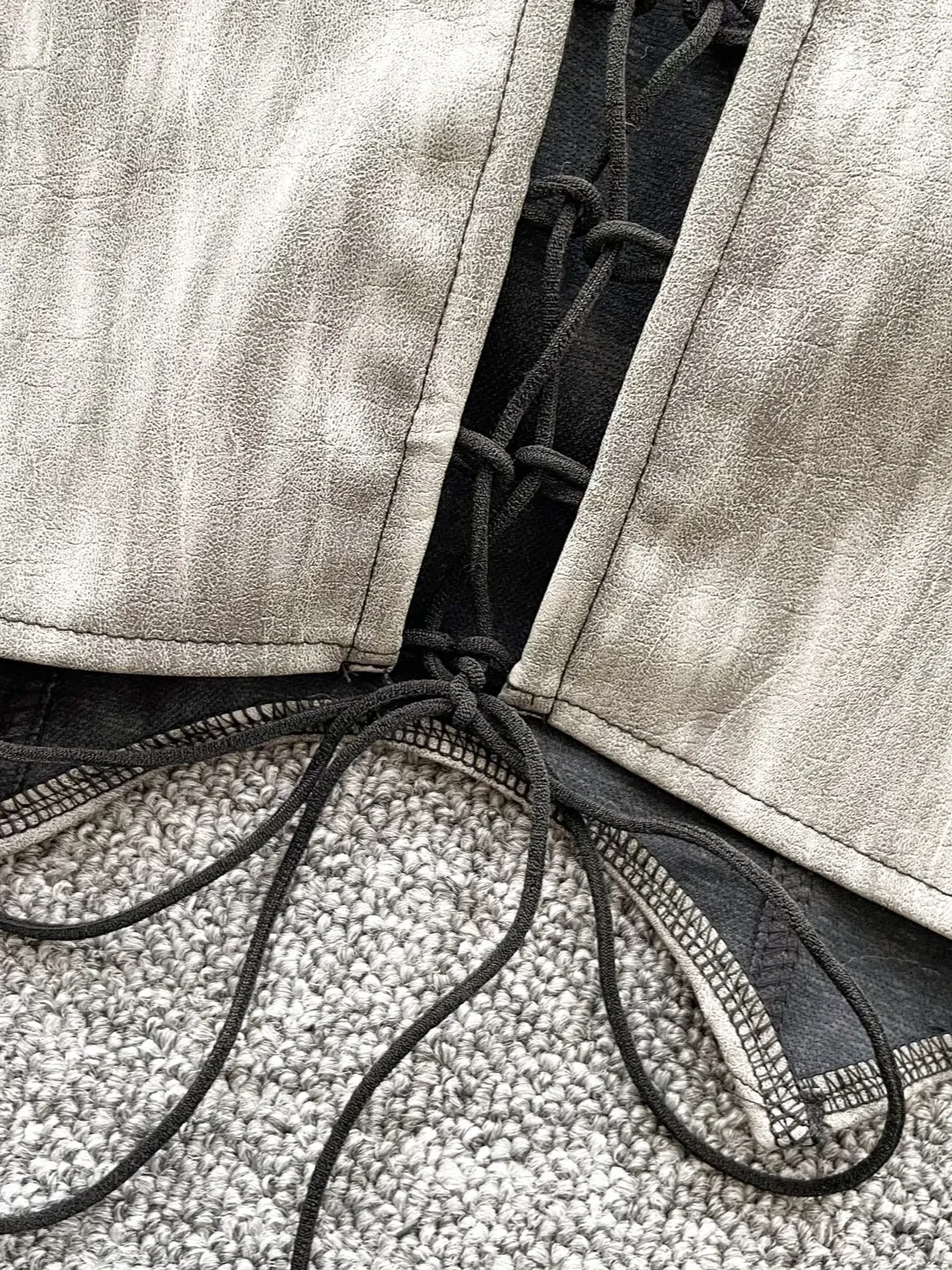 SsTss 2025 Estate nuova donna sexy bretella camis gilet - pizzo patchwork cinturino posteriore corsetto corto canotta per le donne