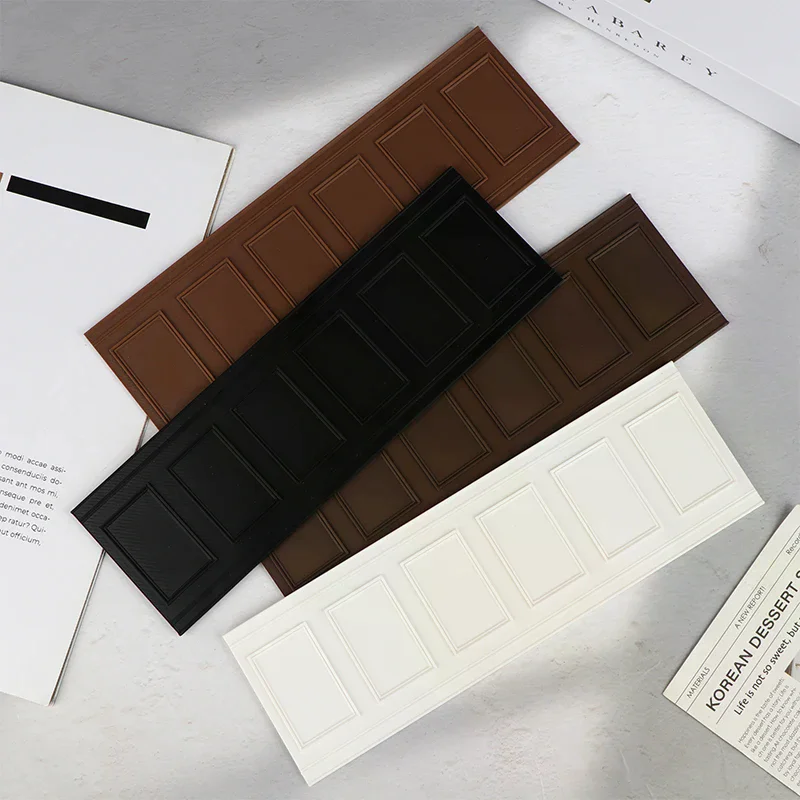 1 قطعة 1/12 دمية مربع جدار تنورة لوحة الحائط لنافذة المشهد الصغير عرض دور اللعب بيت الدمية الملحقات #3