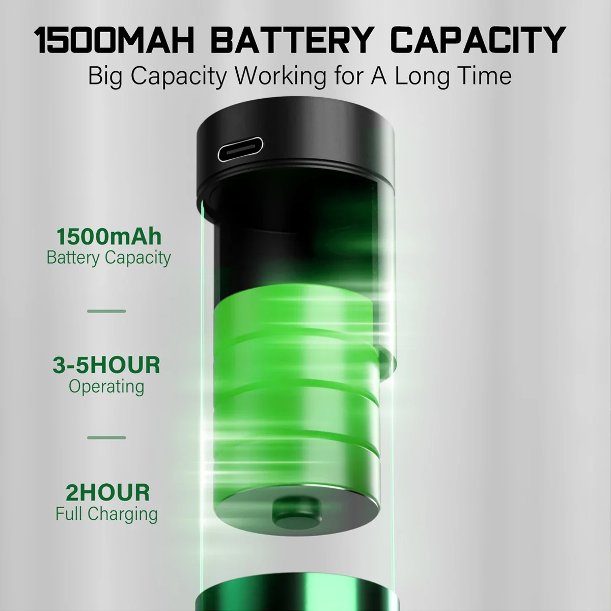 Caneta máquina tatuagem cartucho sem fio, Display Digital LED, Endurance Battery Power, Suprimentos de agulha de cartucho 1500mAh