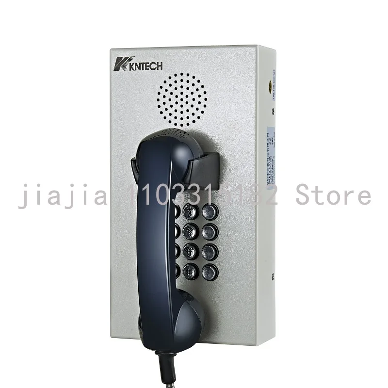 

Rugged Stainless Steel Corded Handset PSTN Telephone for Prisoner, Vandal Resistant Analogue Jail Telephone KNZD-05