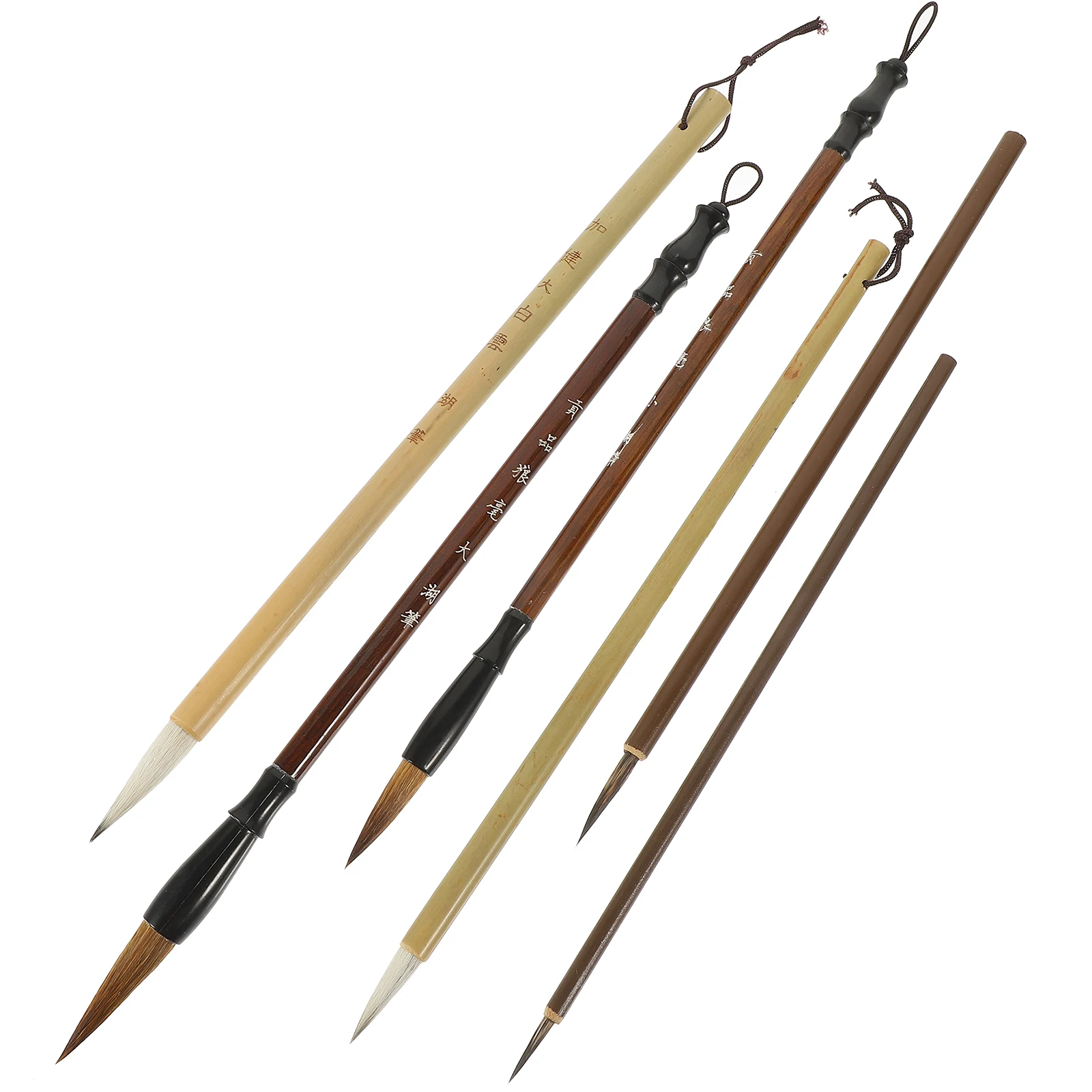 

6pcs Calligraphy Set Chinese Ink Pens for Beginners Japanese Supplies Traditional Supplies Smooth Writing