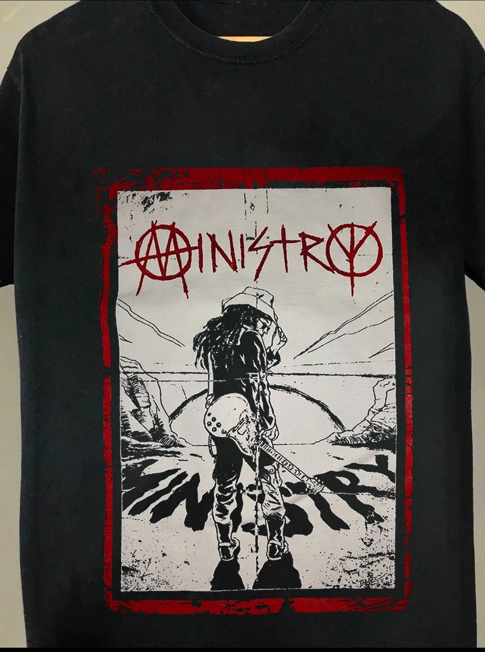 Rare Ministry Band Gift For Fan Black S-2345XL T-shirt GC1960