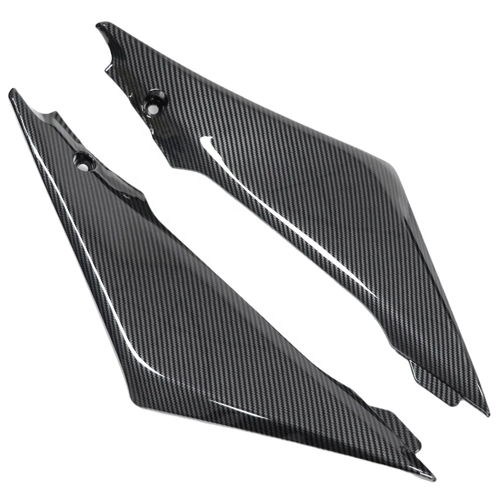 

Motorcycle Fuel Tank Side Cover Fairing Panel Trim Cowl Case For Suzu ki GSXR1000 GSX-R1000 GSXR 1000 K5 2005 2006 Carbon