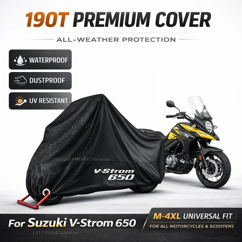 

For Suzuki vstrom 650 DL650 650XT v-strom 650 xt vstrom650 dl 650 Motorcycle Cover Waterproof Dustproof UV Protection All Season