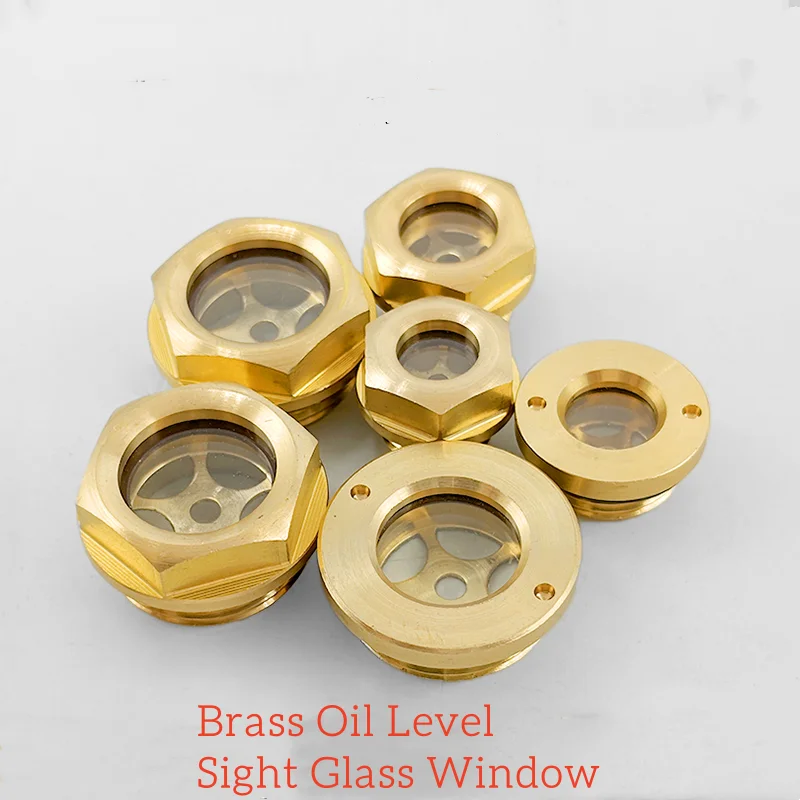 

M10 M12 M14 M16 M18 M20 M22 M24 M26 M27 M30 Метрическая 1/4 дюйма 3/8 дюйма 1/2 дюйма 3/4 дюйма BSPP наружная резьба Латунь Указатель уровня масла Стекло окно