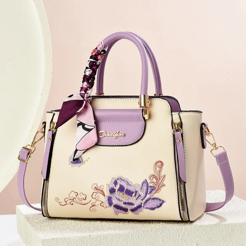 

New Womens Crossbody Bag for Women Designer Messenger Bag High-quality Exquisite Embroidered Leather Shoulder Women Bags