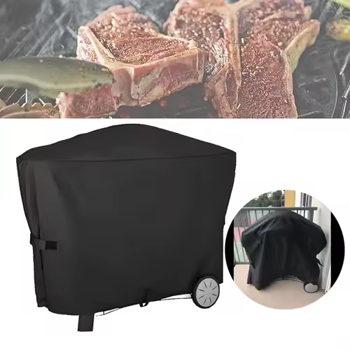 BBQ Grill Cover for Weber Q2000 Q3000 BBQ Cover Outdoor Barbecue Accessories Dustproof Waterproof Rain Protective Covers - Image 4