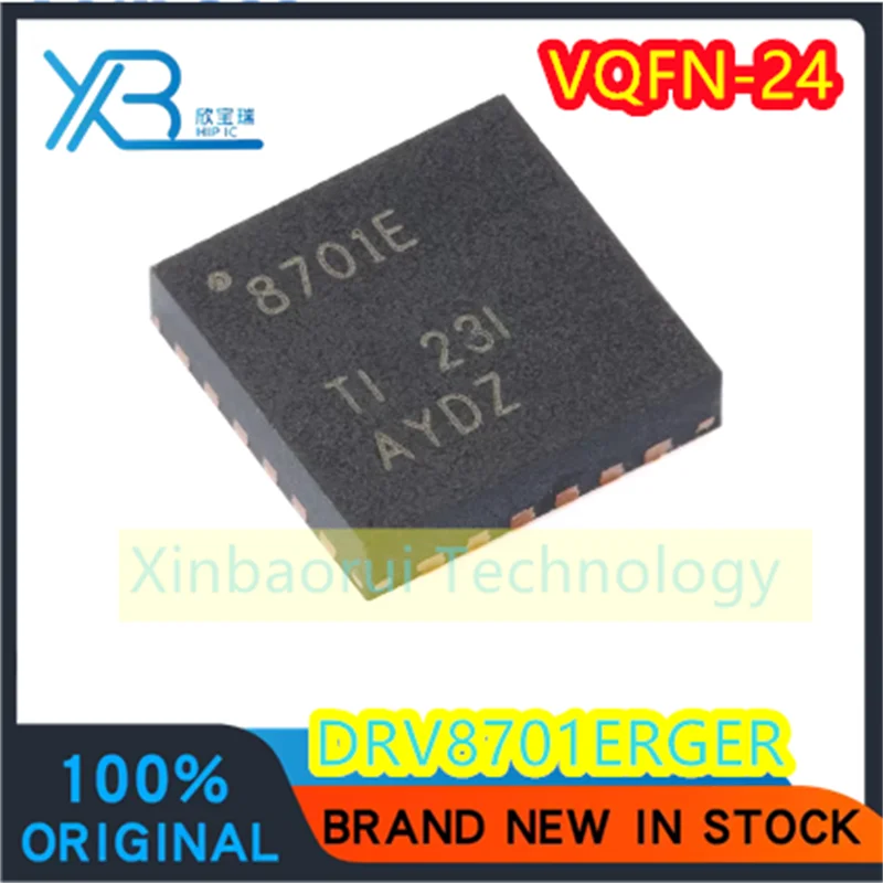 

H-Bridge Smart Gate Driver Chip, DRV8701ERGER, DRV8701, Code 8701E, VQFN24, Guaranteed to Work, 100% New, In Stock, 3 Pcs,30 Pcs