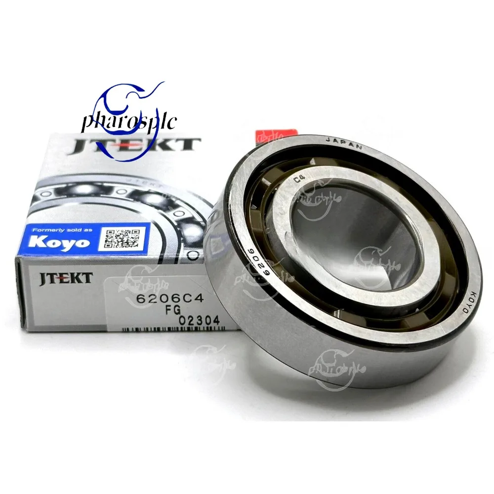 KOYO 6206 C4 DEEP GROOVE BALL BEARING, OPEN, NO SEALS 30x62x16 mm