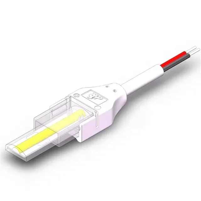 2/3/4/5/6 Pin 8mm 10mm Free Welding LED Strip Connector with Wire for Single Color Led Light