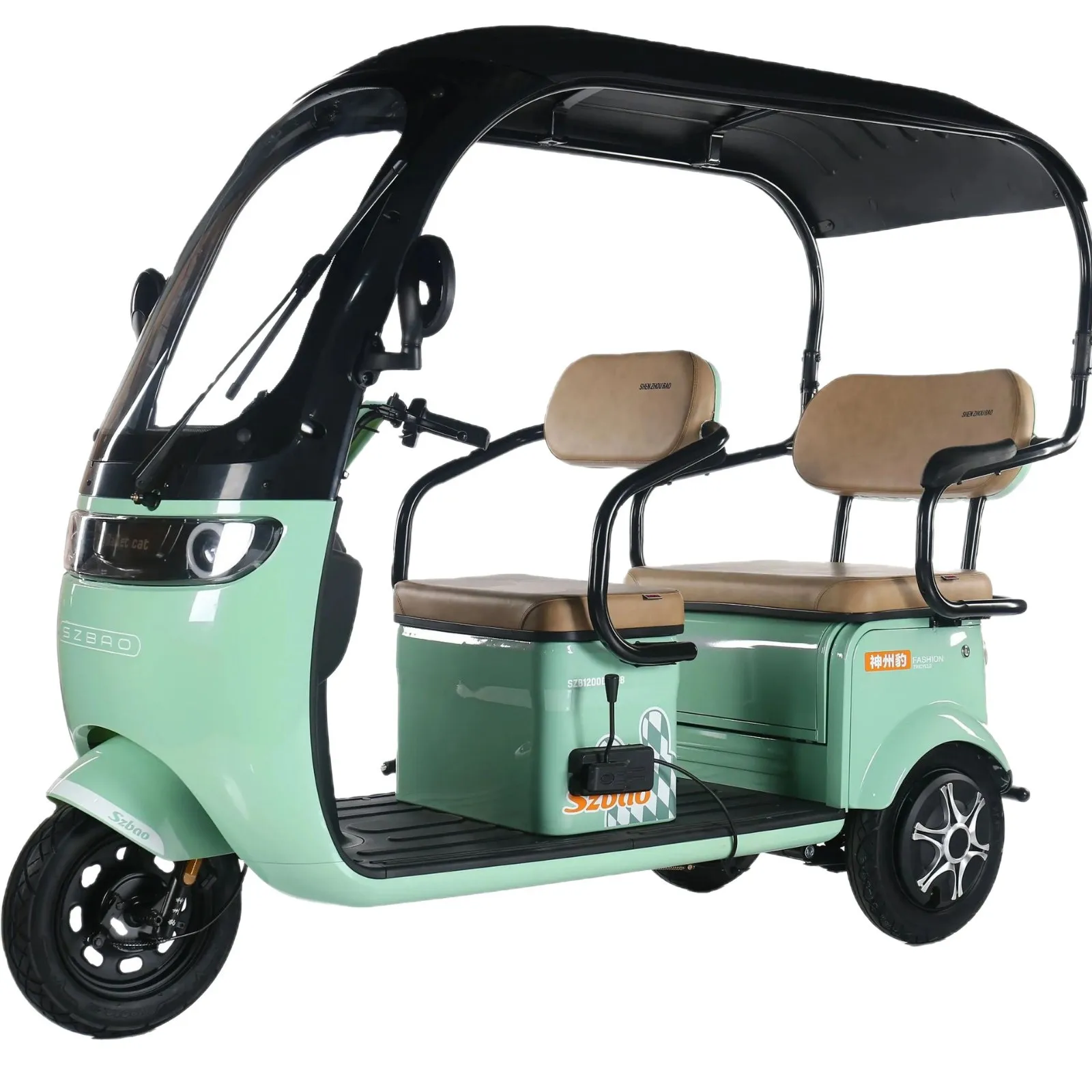 Wholesale 800W 48V/60v Electric Tricycle 3 Wheels for the Elderly Disabled Scooter Multi-functional Seat Design