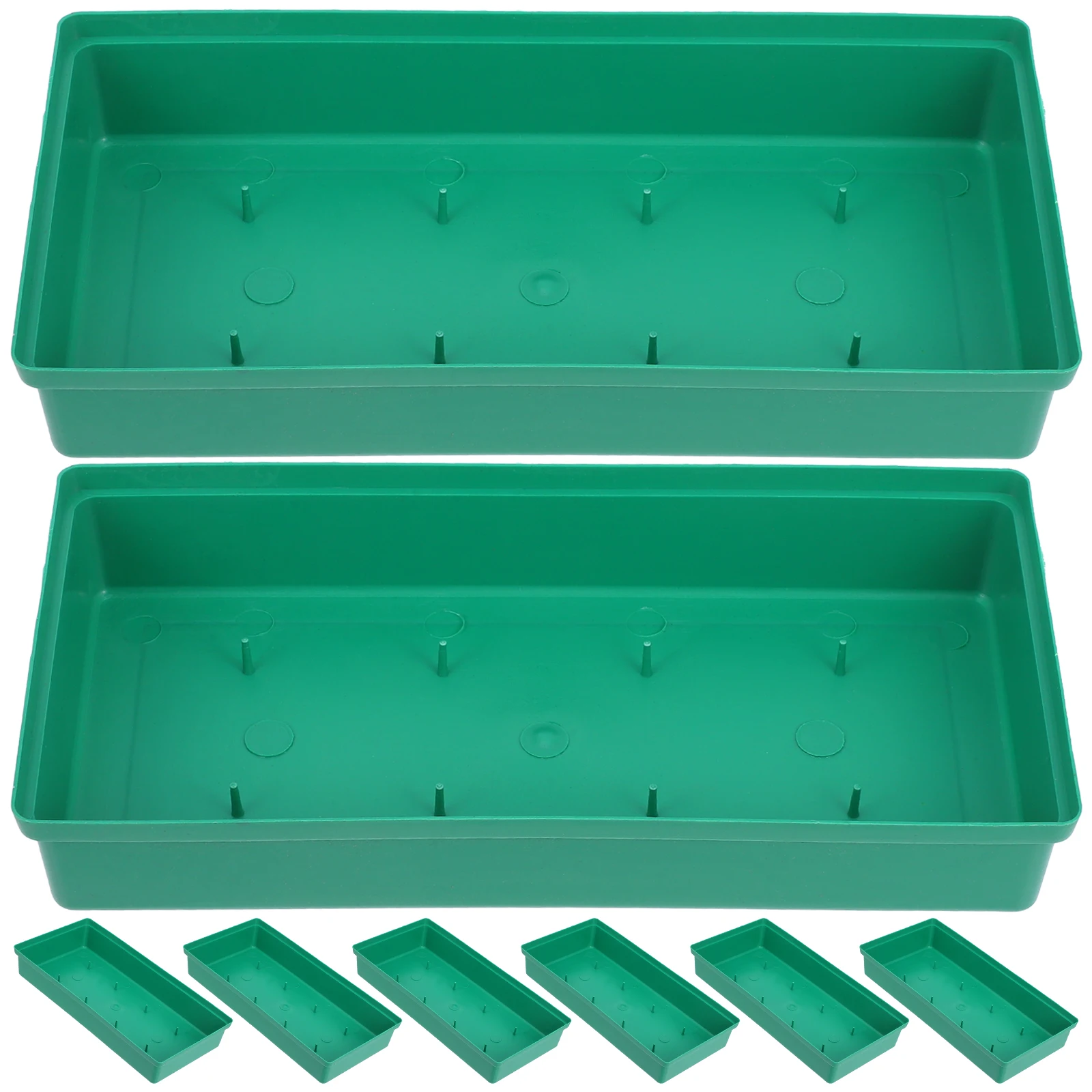 

10pcs Flower Arranging Pin Plate Foam Tray Floral Mud Arrangement Base Decorative Wedding Party PP Material Sturdy