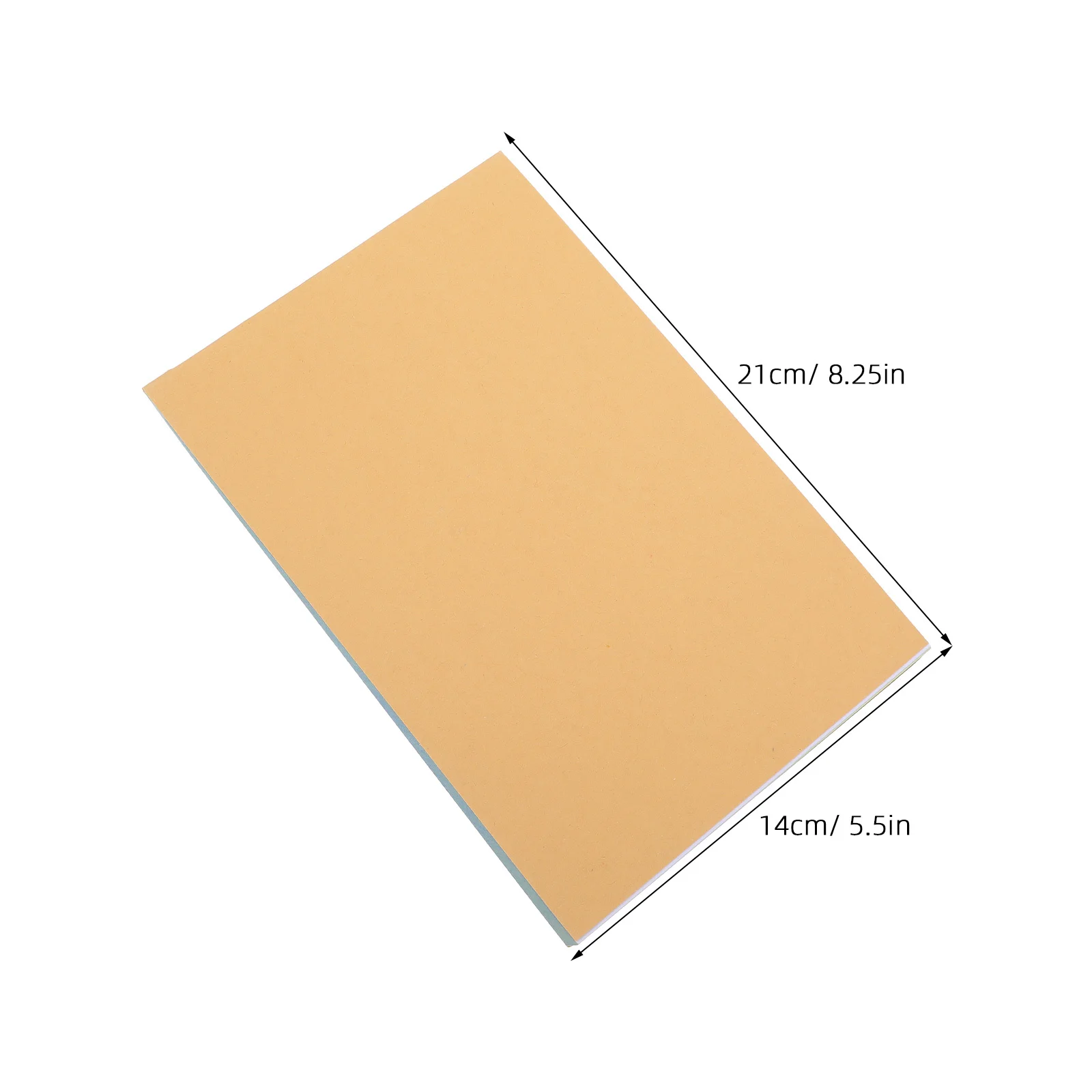 2Pcs Receipt Book for Small Business 2-Part Invoice Forms Pad with Built-in Board for Clear Duplicate Order Tracking Efficient