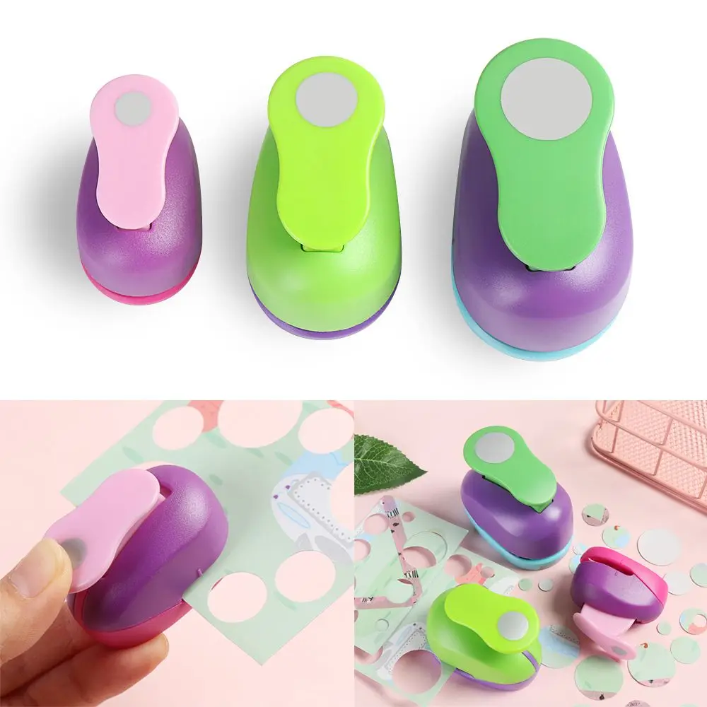 Dispositivo de grabado redondo, máquina de grabado educativa para niños, dispositivo de grabado Manual, cortador de papel DIY, 9mm, 16mm, 25mm