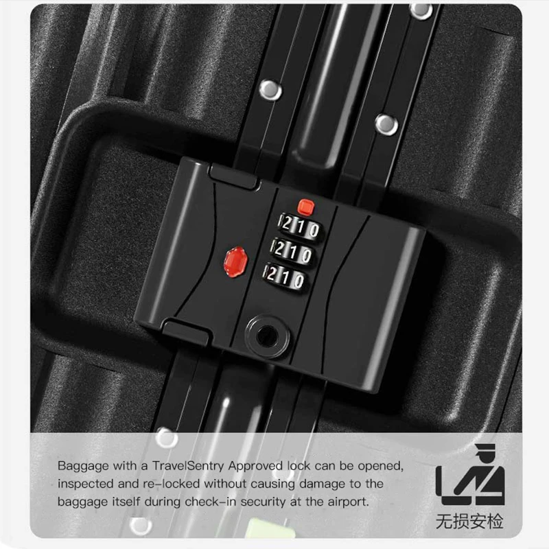 قضيب سحب عريض للأمتعة عالي الجودة. لديه مستوى مظهر عالي ونمط جديد في عام 2024. إنها مناسبة لكل من الفتيات و