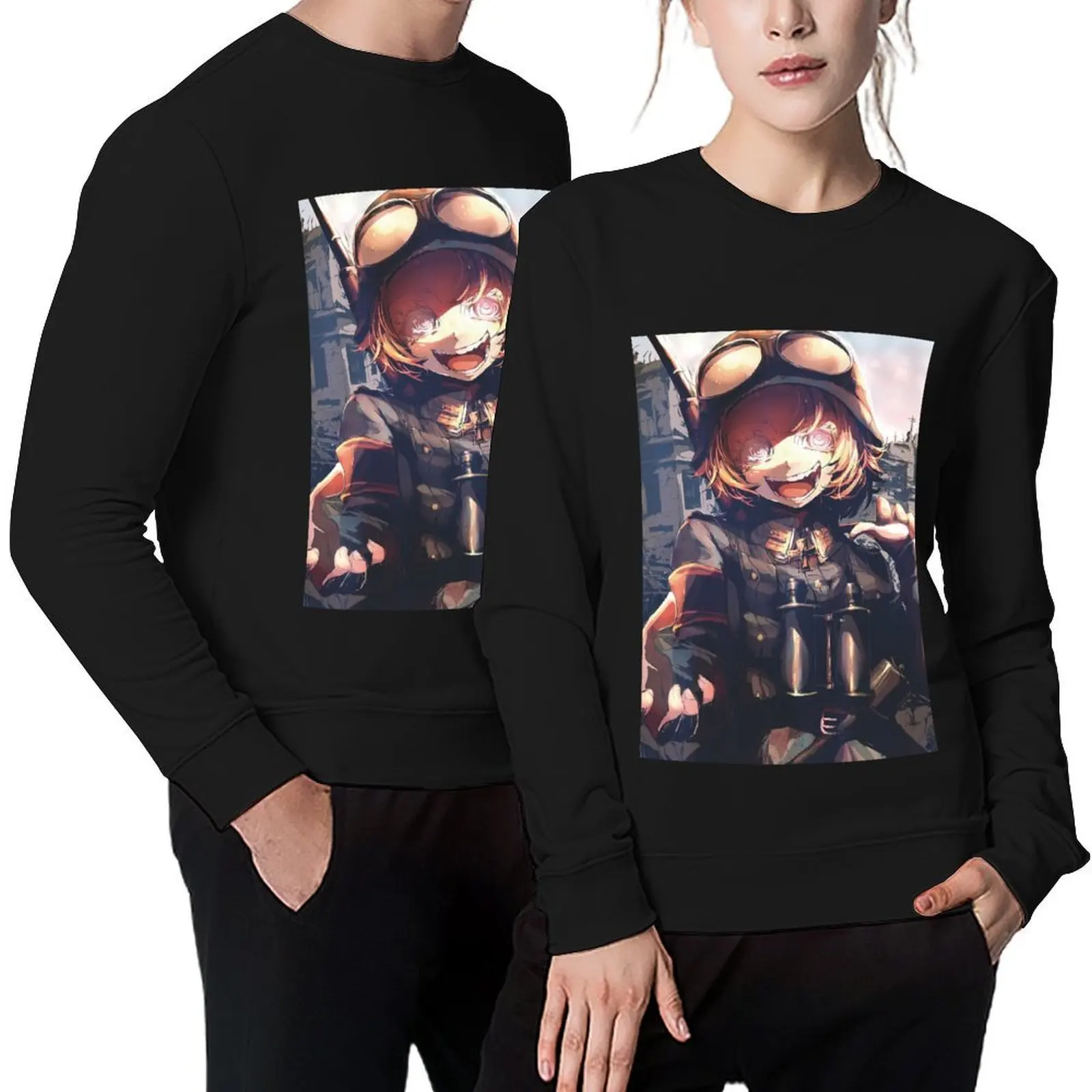 

Tanya Degurechaff - Youjo Senki Pullover men's coat aesthetic clothing men's clothing men clothing men's sweatshirt