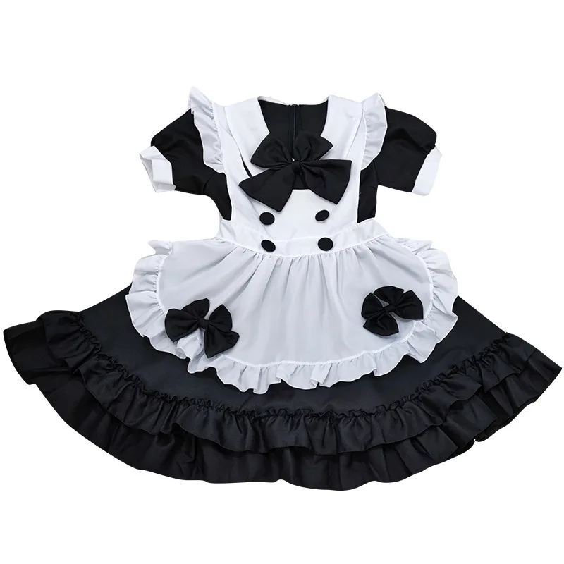 The New 2023 Secondary Yuan Lolita Girls Dress Maid Lolita Dress Suit, Sweet Maid Cafe Attendant