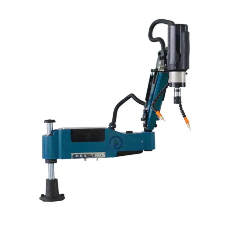 M3-M16 M6-M24 Universal Vertical Servo CNC Oil-injection Air-blowing Tapping Machine Electric Metal Tapping Arm Thread Machine