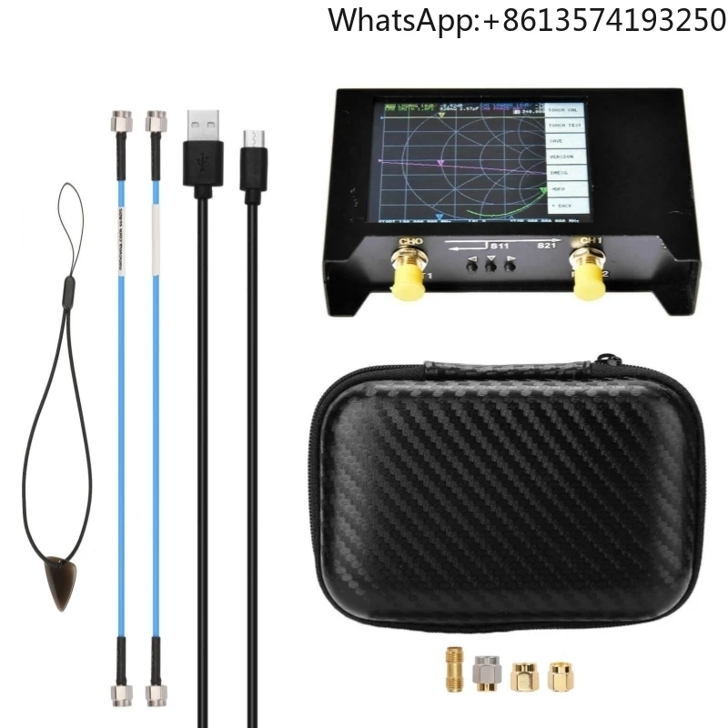 New 3GHz NanoVNA V2 Vector Network Analyzer Shortwave Antenna Analyzer HF VHF UHF Nano VNA  10KHz -3GHz