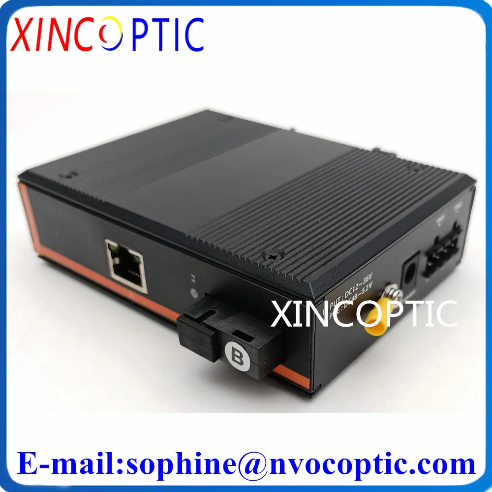 

1 Single Mode Simplex+1RJ45 Industrial Ethernet Switch 10/100M Signal Strengthen Network Type SC Port Fiber Lan