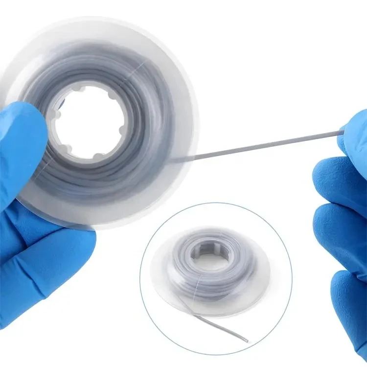 Dental Lingual Wire Protect Orthodontic Elastic Archwire Sleeve Tubing Ortodoncia SleeveTubing Rotary Lingual Tube Braces
