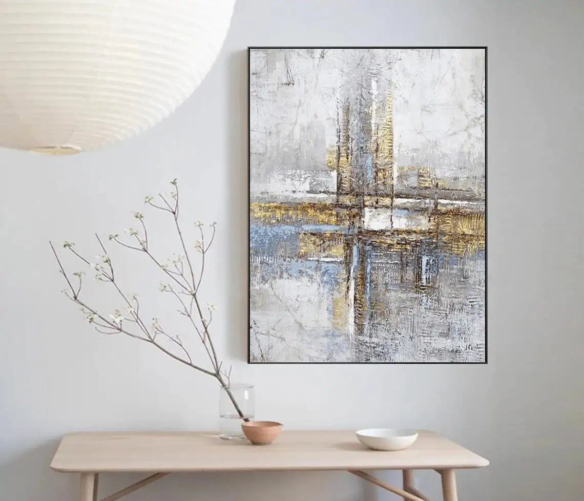 

Modern Abstract Hand Painted Oil Painting On Canvas Original Abstract Texture Painting Large Wall Art For Living Room Home Decor