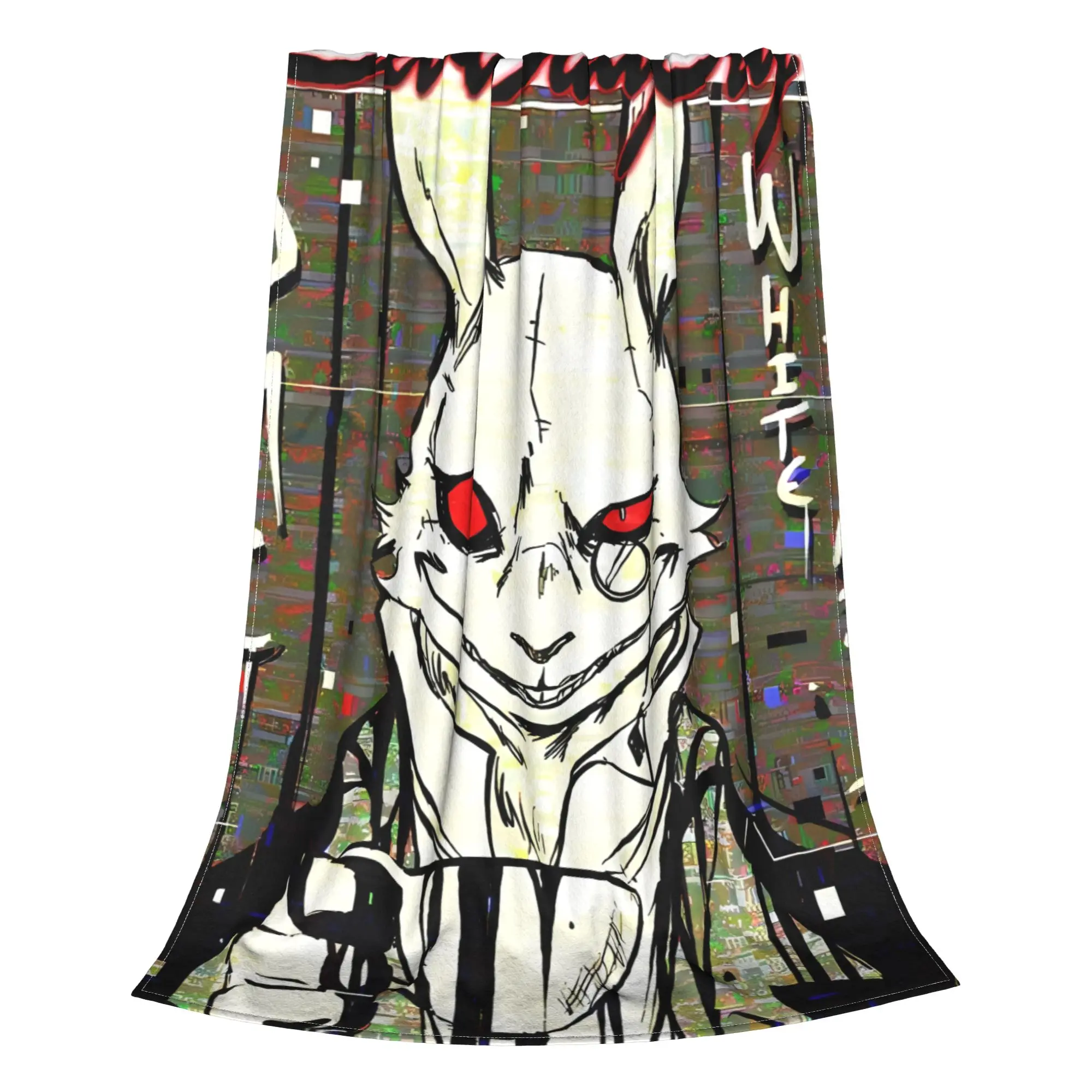 1PC The White Rabbit D-Devil May Cry Home Room Decorations Winter Blankets For Adults Bedding Home Interior Sofa Knee