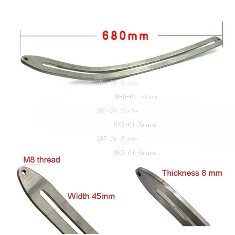 Auto Body Dent Removal Kit Flat Bar Car Smooth Repair Tools